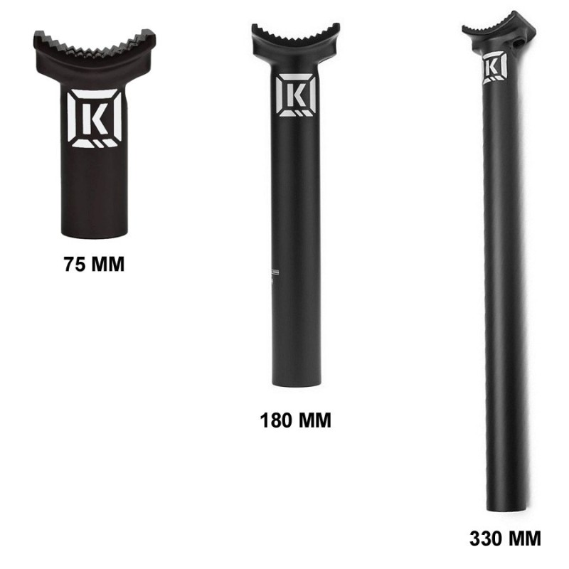 KINK Stealth Pivotal Seat Post, 75 mm, Matte Black